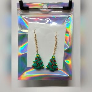 OH christmas Tree earrings